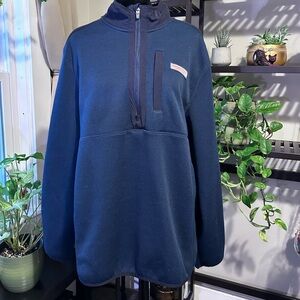 Vineyard Vines Men's Navy Half-Zip Pullover